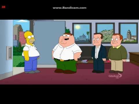 Homer Simpson in Family Guy (Season 11,Ep. 2)