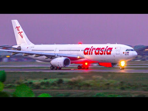 ✈️🇲🇾100+ PLANE TAKEOFFS & LANDINGS in 2 HOURS | Kuala Lumpur Airport Plane Spotting [KUL/WMKK]