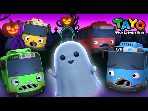 Baby Ghost Hide and Seek l Tayo Halloween Song for Kids l Hide and Seek Song l Tayo the Little Bus