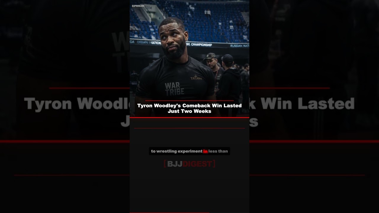 Tyron Woodley's Comeback Lasted Just Two Weeks #Shorts