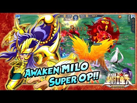Saint Seiya: Awakening - SUPER OP!! SAKIT!! AWAKEN MILO [Repair Cloth] in PVP PART-3