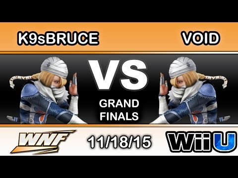 WNF S4E5 – DP | K9sBruce (Sheik) Vs. VoiD (Sheik) Grand Finals - Smash Wii U