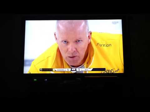 Glenn Howard Final Shot Ontario Final 2014