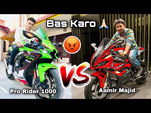 STOP THIS NONSENSE @PRORIDER1000AgastayChauhan  Vs @aamir__majid  🙏🏻