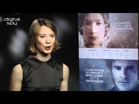 Jane Eyre's Mia Wasikowska "goofed around" with Michael Fassbender