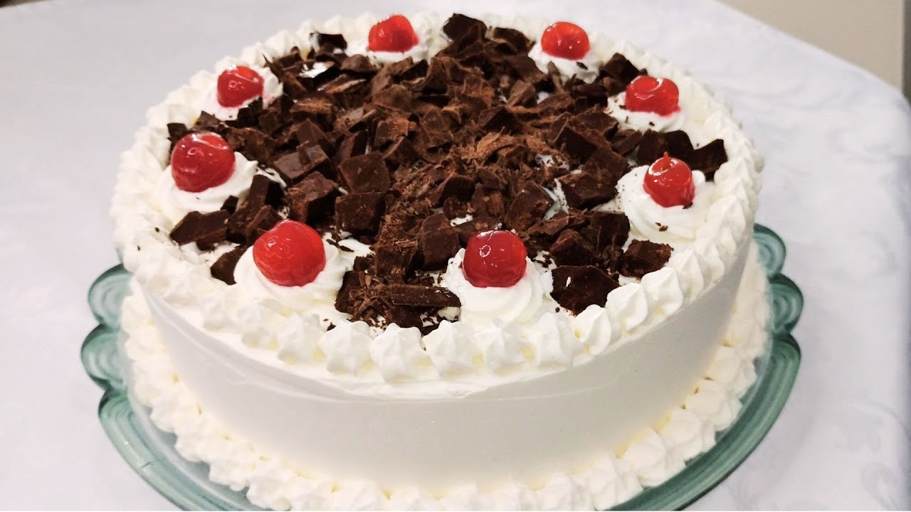 O MELHOR BOLO FLORESTA NEGRA: RECHEIO CREMOSO DE CHOCOLATE MEIO AMARGO E CEREJAS!- Gordices Caseiras