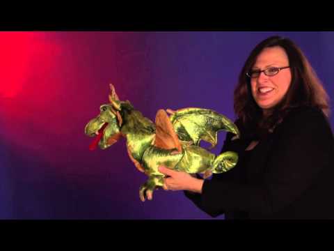 WYVERN DRAGON HAND PUPPET