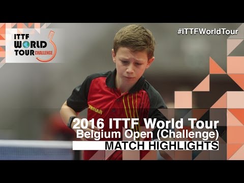 2016 Belgium Open Highlights: Lai Chi-Chien vs Olav Kosolosky (U21-Qual)