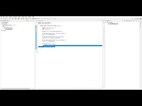 Simple Java Calculator Program Using Methods Without Gui