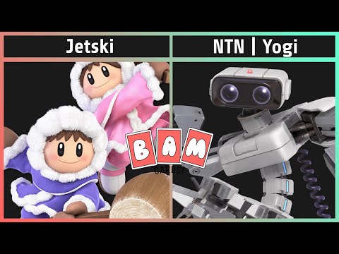 Smash @ BAM Cards 15 - Jetski (Ice Climbers) vs. NTN | Yogi (ROB) - SSBU Tournament