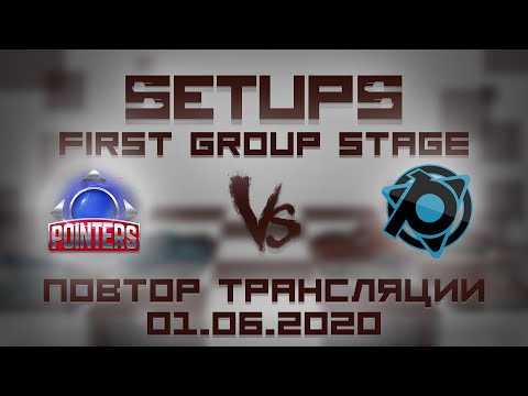 Team Pointers vs Penguins | Setups | First Group stage | 01.06.2020