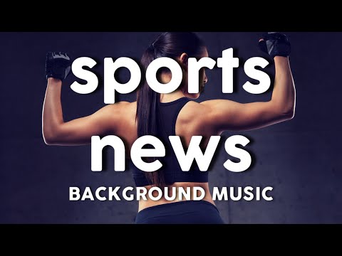 Background music for sports news