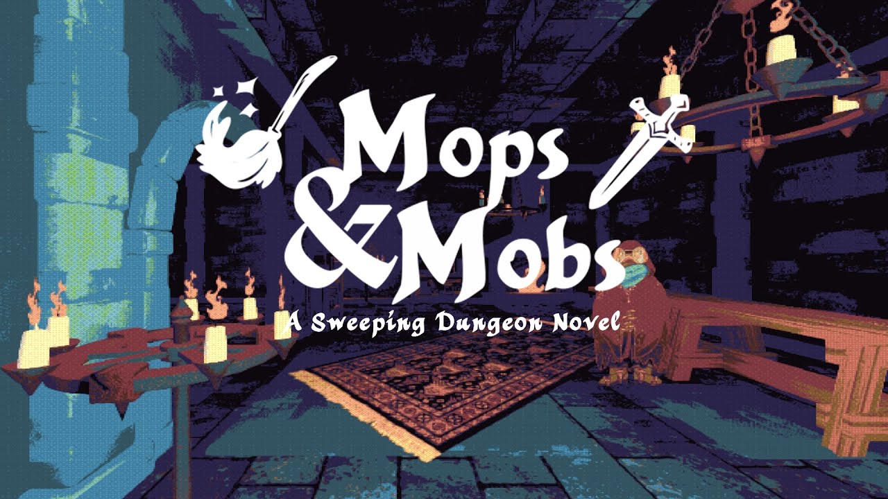 Вот игра, в которой Вы - затюканный уборщик фэнтезийного подземелья. 1 Mops & Mobs - A Sweeping Dungeon Novel Demo Teaser - YouTube