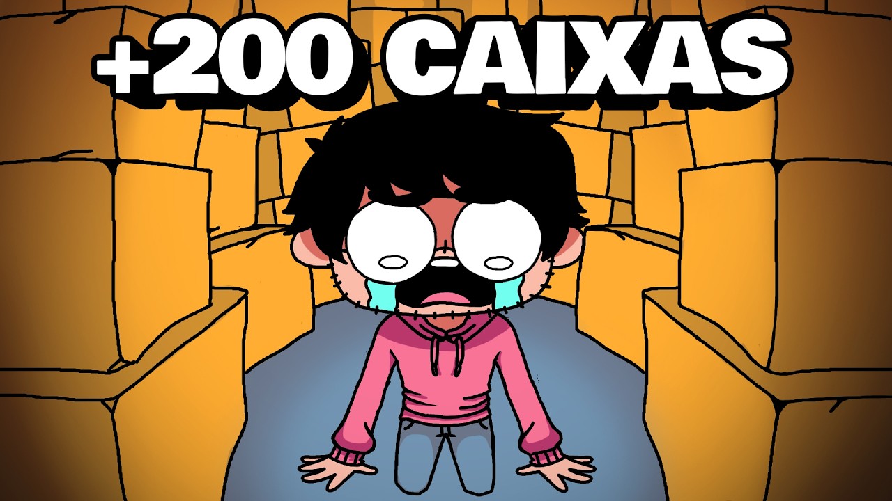abri 200 caixas por mais de 10 horas e fiquei louco
