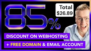 Complete Hostinger Tutorial 2026 | Get 85% Off and A Free Domain