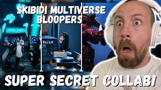 SUPER SECRET COLLAB!!! Skibidi Toilet Multiverse BLOOPERS 26-27 (REACTION!!!)