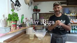 How to make a Biga for Pizza and Bread with Master Pizzaiolo Massimo Nocerino