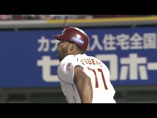 【7回裏】今日3打点の活躍!! イーグルス・ペゲーロの10号2ランで追加点!! 2016/10/1 E-Bs