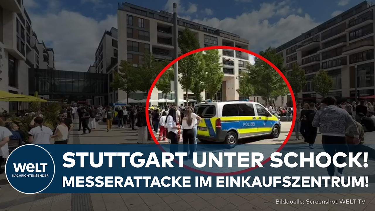MESSERANGRIFF IN STUTTGART: Frau schwer verletzt – Polizei nimmt Tatverdächtigen fest!