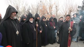 Գարեգին Բ Ամենայն հայոց հայրապետի այցը «Եռաբլուր» զինվորական պանթեոն