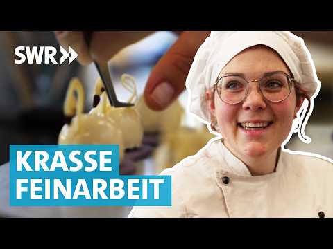 Schaffen sie diese Konditorei-Prüfung? Drei Konditor Azubis backen Zuckerskulpturen und Pralinen