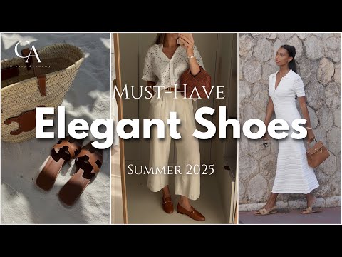 6 Elegant Summer Shoes Every Woman Should Own