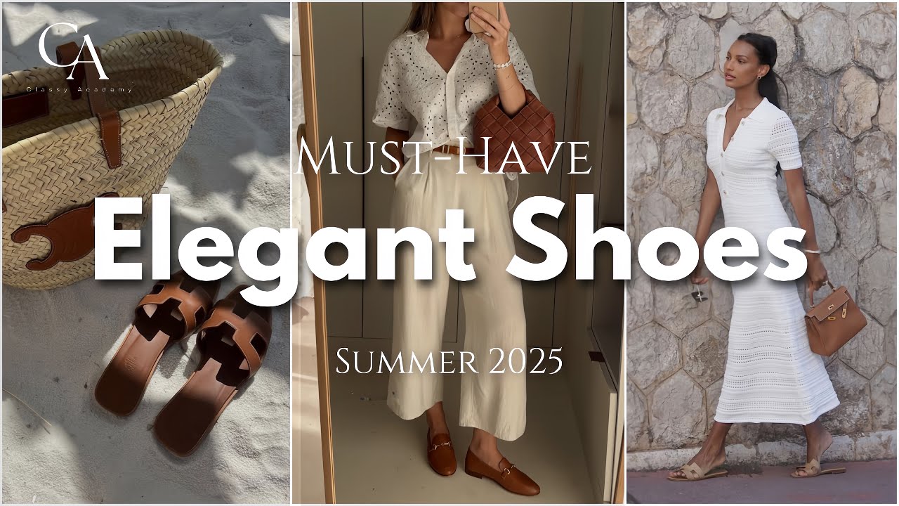 6 Elegant Summer Shoes Every Woman Should Own