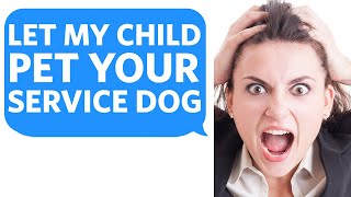 Entitled Karen DEMANDS I let her DAUGHTER pet my SERVICE DOG - Reddit Podcast