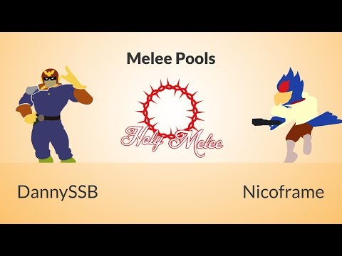Holy Melee: DannySSB (C. Falcon) vs Nicoframe (Falco) - Pools