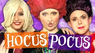 We Got Transformed into the Hocus Pocus Witches! (Beauty Break)