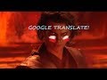 Obi Wan Vs Anakin But Script Is Google Translated Into Polish