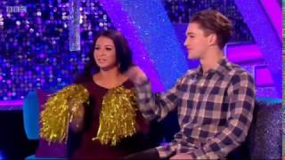 Claudia and AJ.  Strictly ITT.  15.11.16