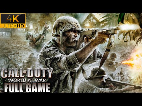 Call of Duty World at War｜Full Game Playthrough｜4K