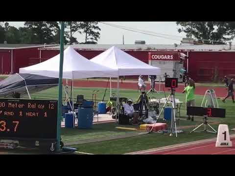 Adam Stew Ju Stewart 12u (1st Leg) 4x1 Relay GREATER HOUSTON TRACK