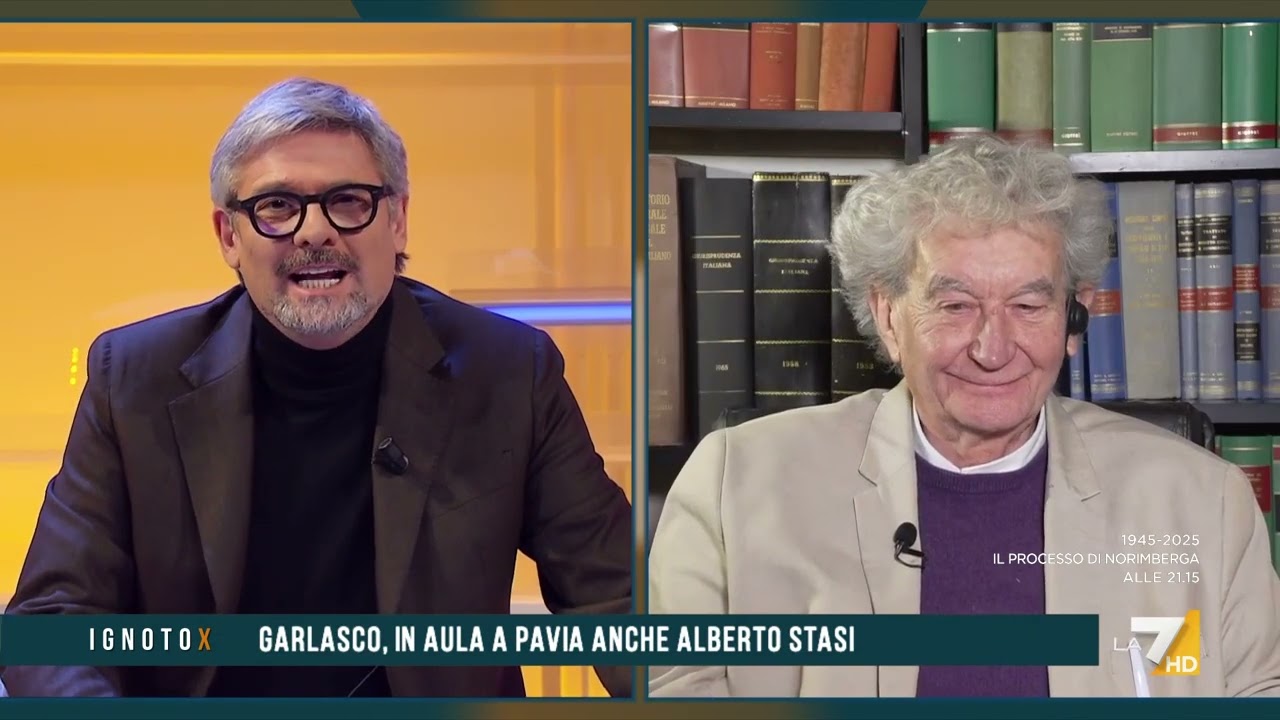 Caso Garlasco, Lovati torna a Ignoto X e Pino Rinaldi commenta: "Ha un nuovo look"