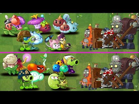 Random Team Plants (PvZ2 CHINA vs PvZ2 INTERNATIONAL) -    Who Will Win? - PvZ 2 Team Plant