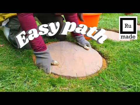 Installing stepping stones is easier than you think!