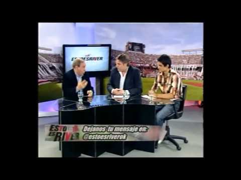 ESTO ES RIVER TV N° 9   Día 11 de junio de 2013 INVITADO DANIEL ONEGA Y DANIEL MESSINA