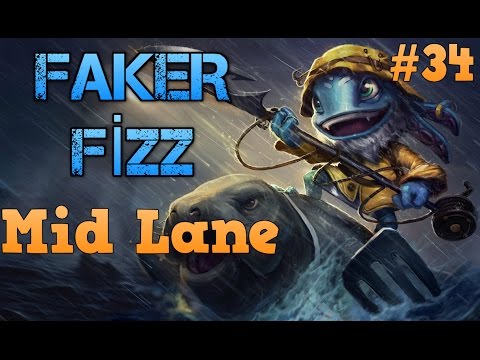 SKT T1 FAKER - Fizz vs LeBlanc - Mid Lane - SKT T1 Faker Pro Replays