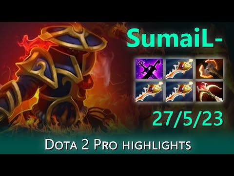 SumaiL- 27-5 Ember Spirit | Dota 2 Epic Pro Highlights