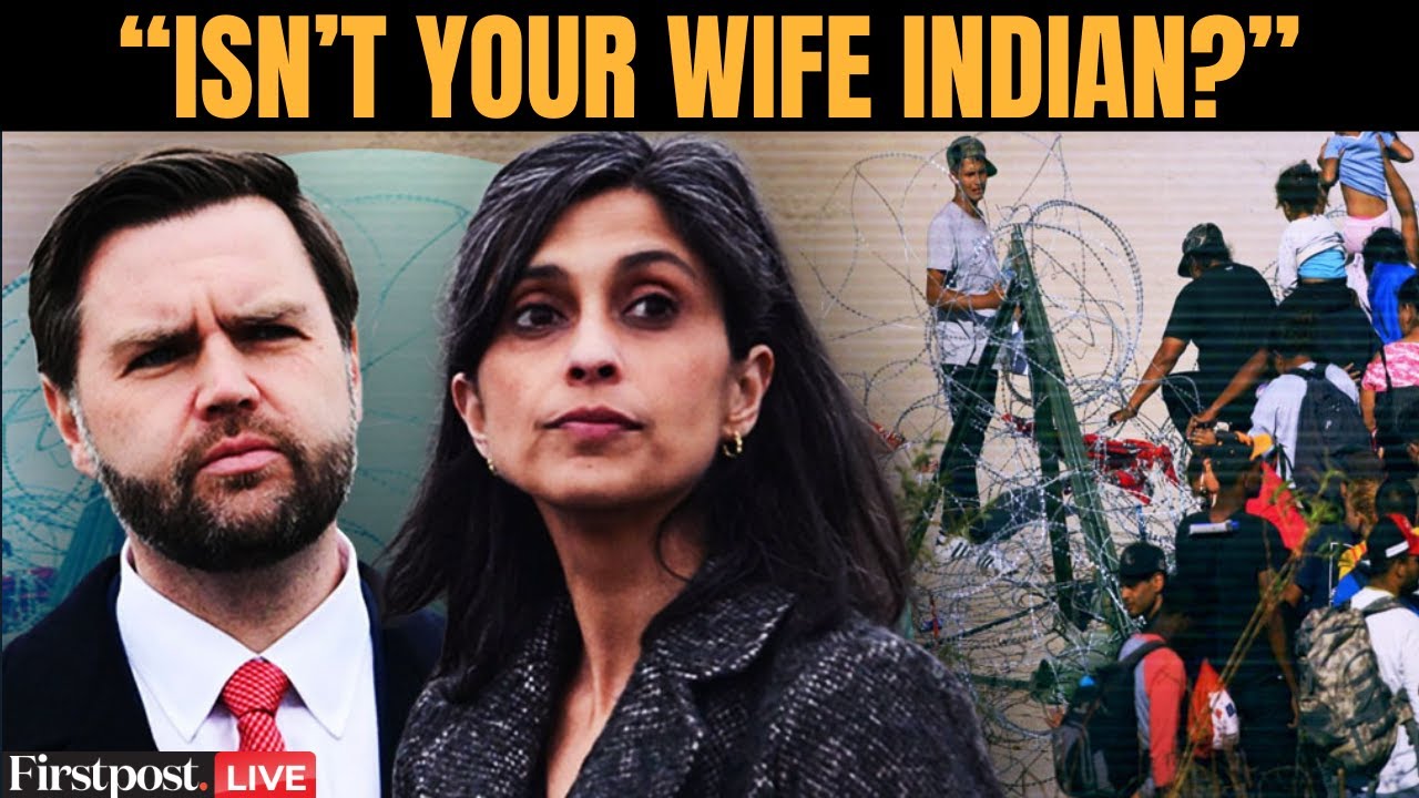 LIVE: Social Media Users Ask JD Vance to "Send Usha Back to India" | Vantage with Palki Sharma