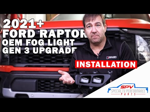 2021+ Gen 3 Ford Raptor OEM Fog Light Upgrade Install - Rigid SR-M, Baja S2, Diode Dynamics, 2022 22