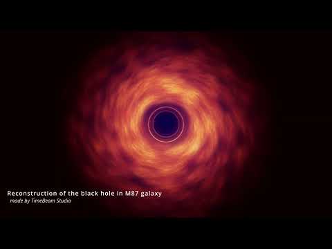 Preview image for the M87 supermassive black hole reconstruction