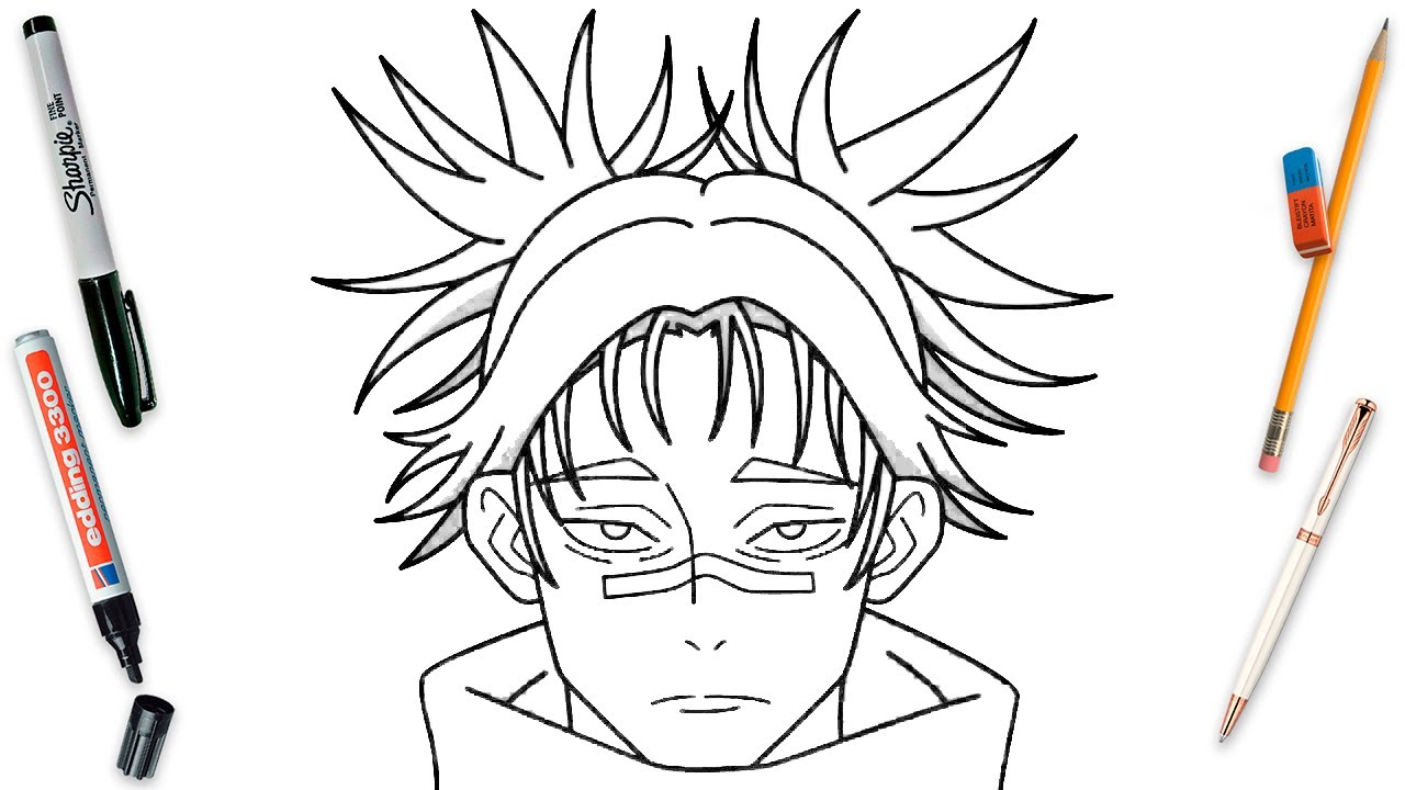 How To Draw Choso Easy Step By Step | Jujutsu Kaisen Drawing Tutorial