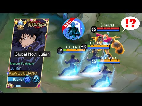 WOW! JULIAN BEST TRICK 2023 | JULIAN FULL GAMEPLAY ( MUST WATCH) - MLBB