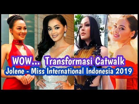 TRANSFORMASI CATWALK JOLENE MARIE - MEGA FAVORIT MISS INTERNATIONAL 2019