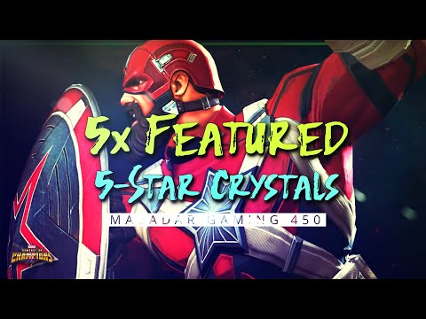 5x Featured 5 Star Crystal Opening - Marvel Contest of Champions
