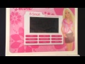 Barbie Toy Laptop Computer