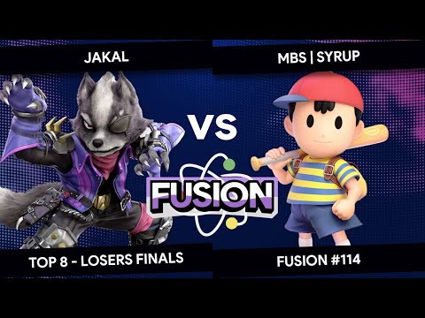 Fusion #114 - Jakal (Wolf) vs Syrup (Ness) - Top 8 - Losers Finals