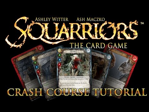 Crash course video for Squarriors the Card Game.